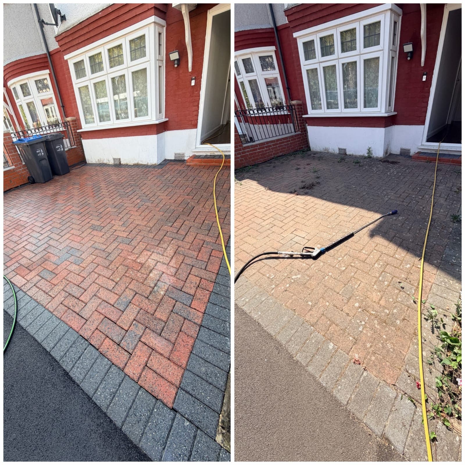 Driveway cleaned in Goatstown Dublin