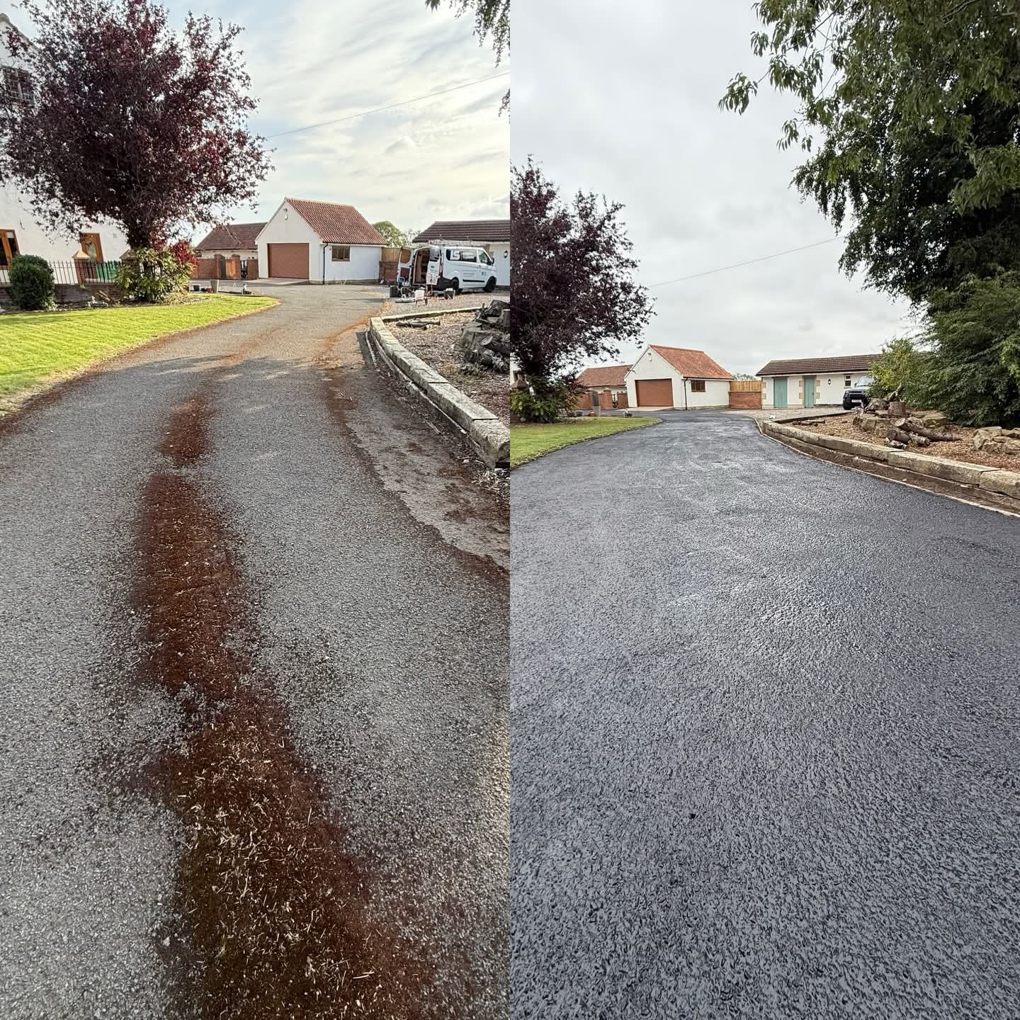 Tarmac driveway cleaned and sealed in Wicklow